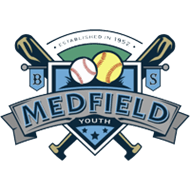 Medfield Youth Baseball And Softball logo