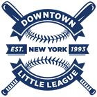 Downtown Manhattan Little League logo