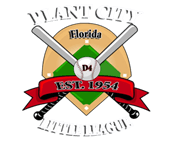 Plant City Little League Baseball logo