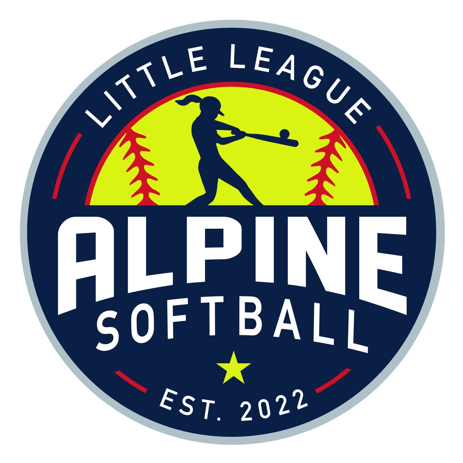 Alpine Little League Softball logo