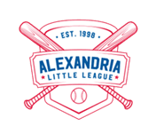 Alexandria Little League Baseball logo