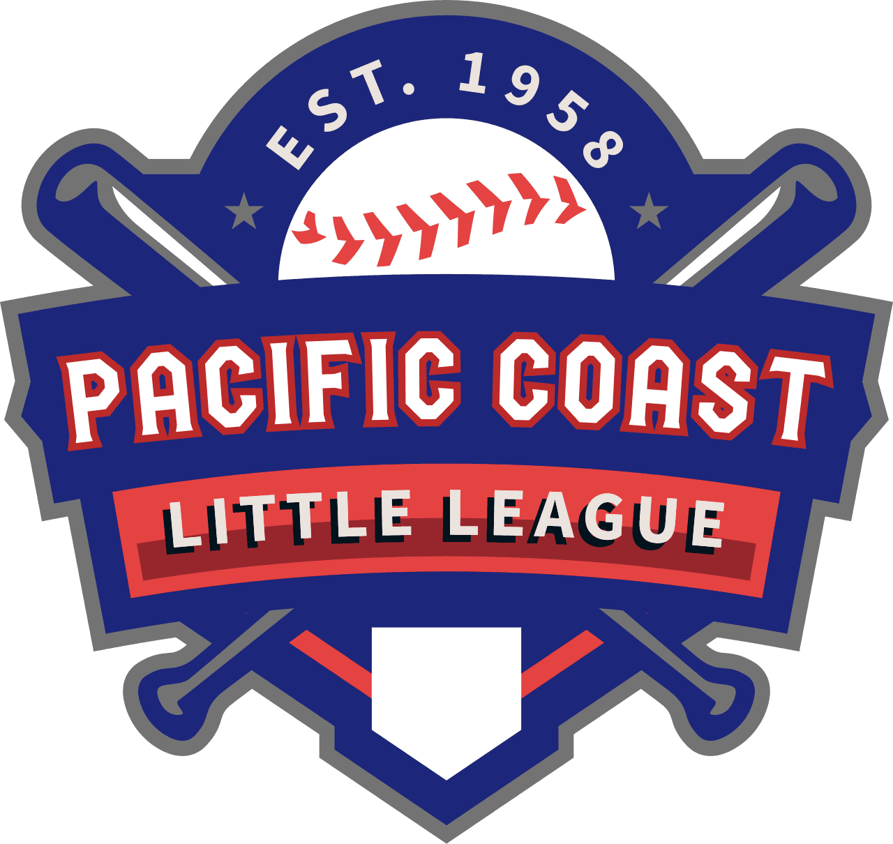 West Covina Pacific Coast Little League logo